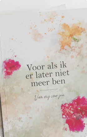 Een boekje vol van jou, voor als je er later niet meer bent